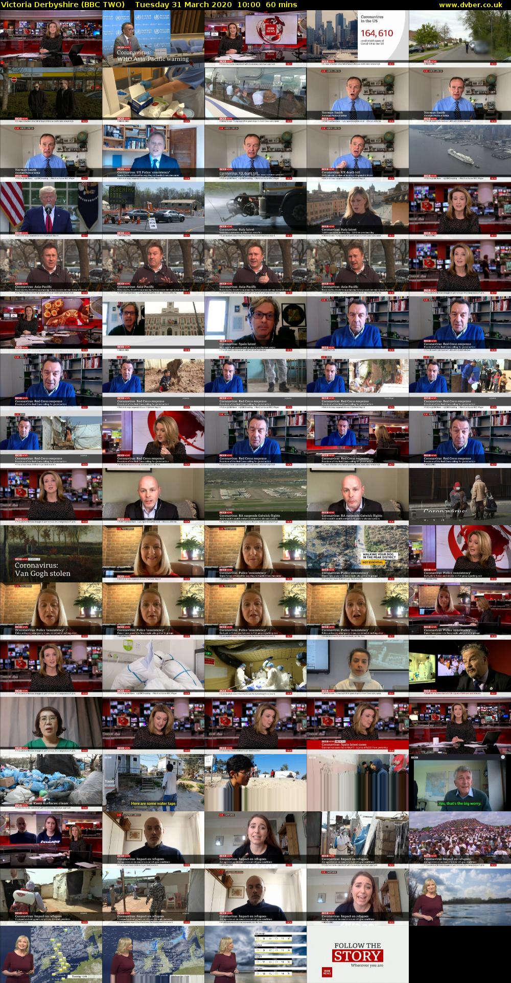 Victoria Derbyshire (BBC TWO) Tuesday 31 March 2020 10:00 - 11:00