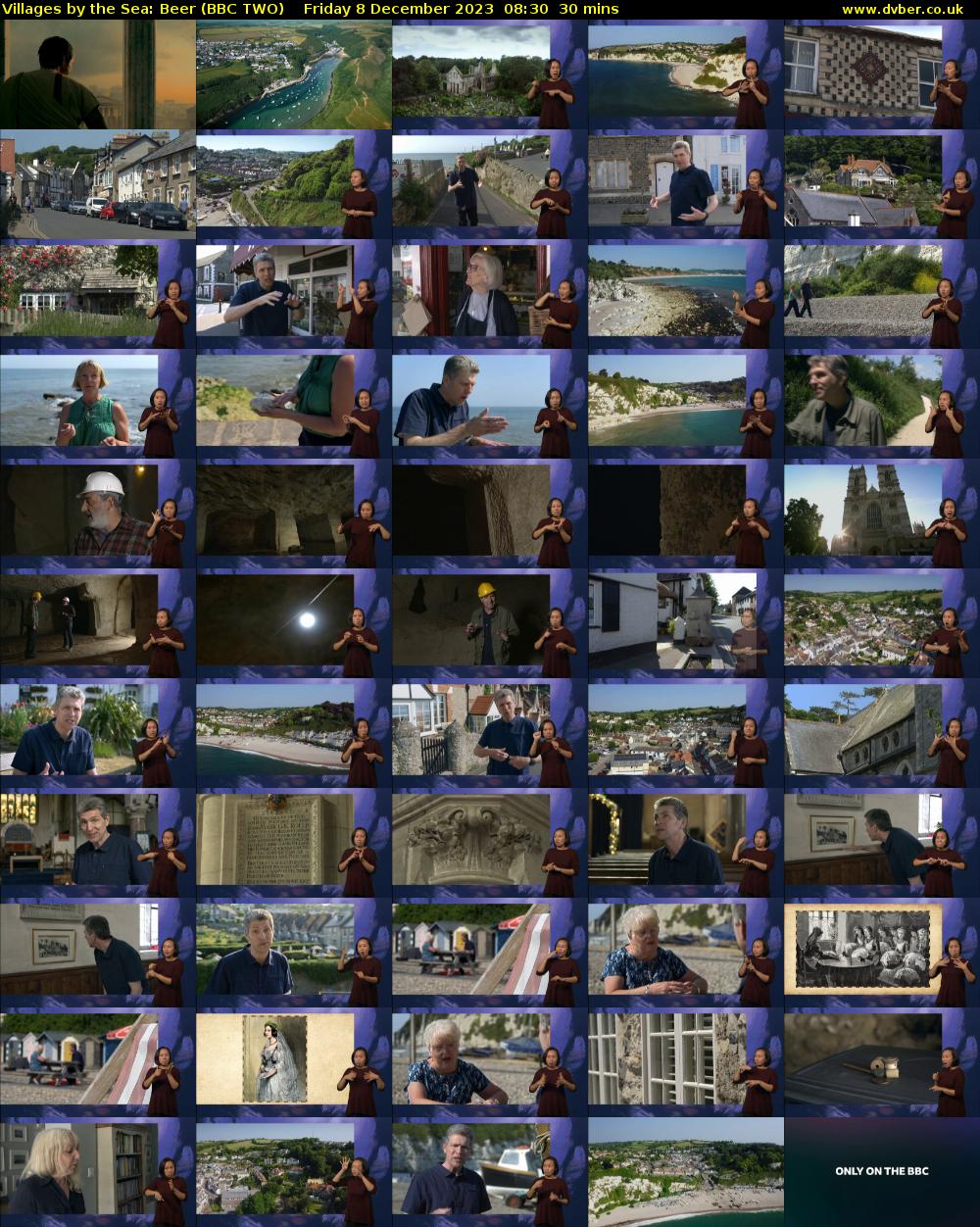 Villages by the Sea: Beer (BBC TWO) Friday 8 December 2023 08:30 - 09:00
