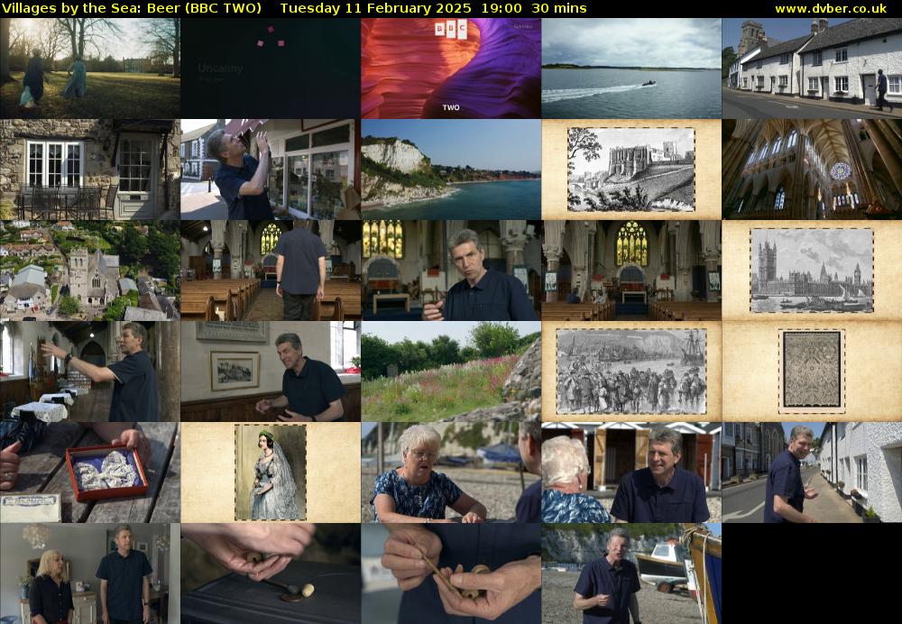 Villages by the Sea: Beer (BBC TWO) Tuesday 11 February 2025 19:00 - 19:30