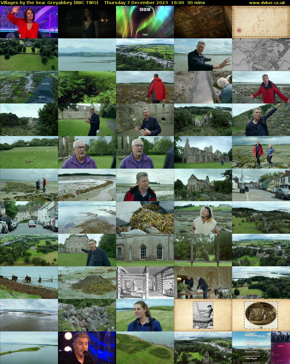 Villages by the Sea: Greyabbey (BBC TWO) Thursday 7 December 2023 19:00 - 19:30