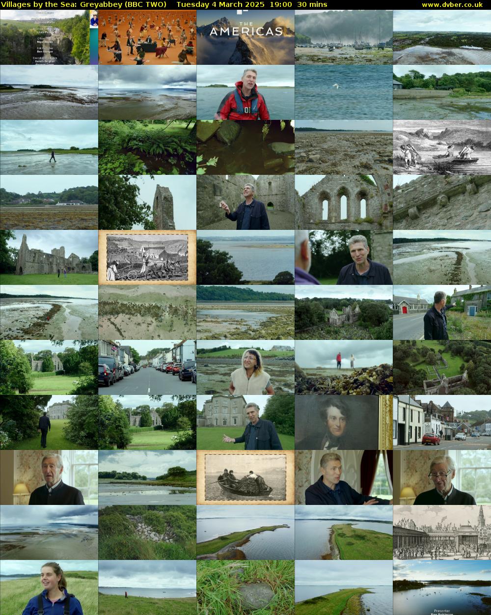 Villages by the Sea: Greyabbey (BBC TWO) Tuesday 4 March 2025 19:00 - 19:30