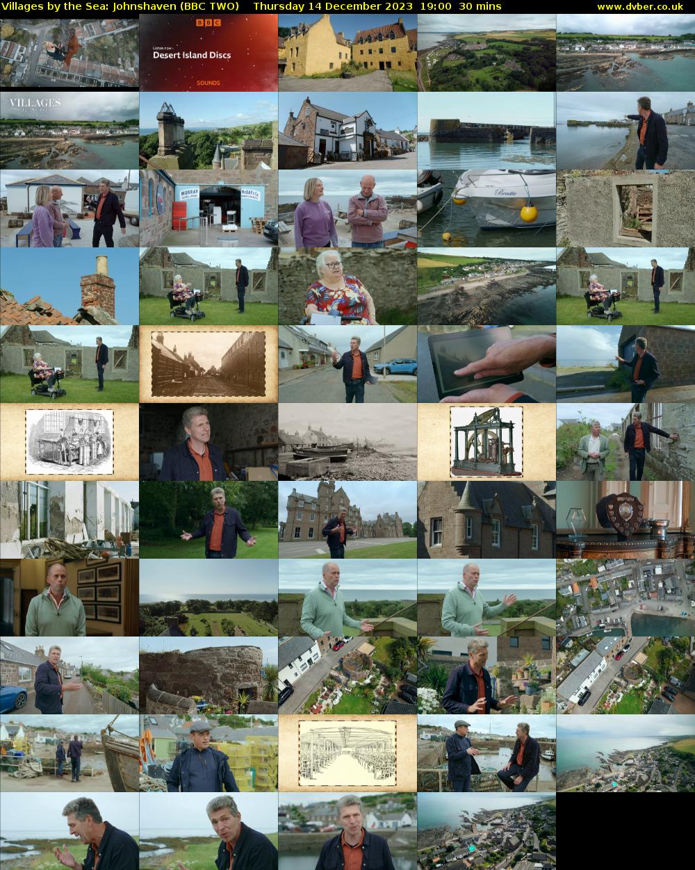 Villages by the Sea: Johnshaven (BBC TWO) Thursday 14 December 2023 19:00 - 19:30