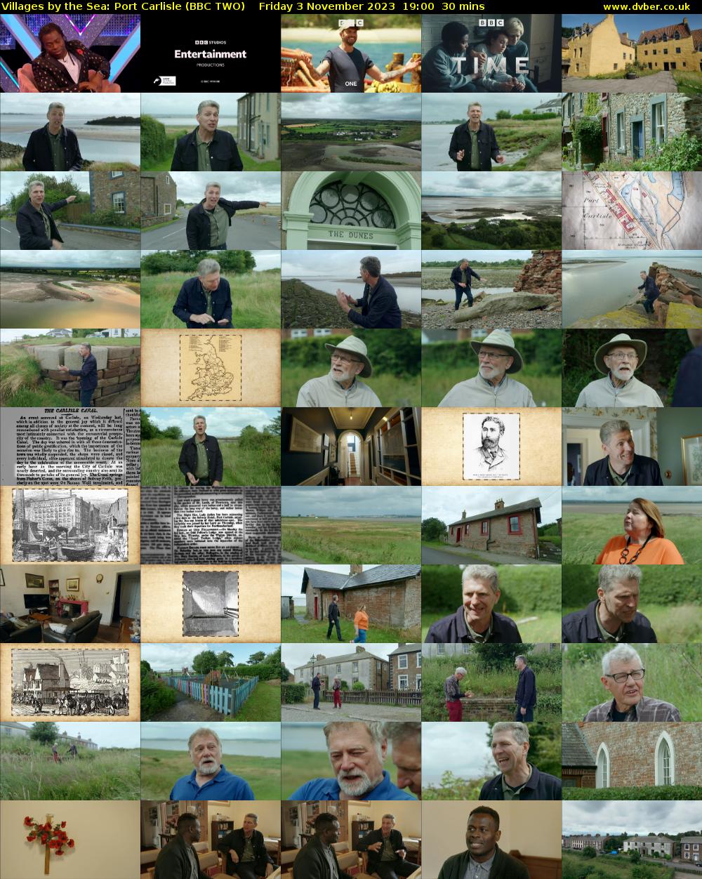 Villages by the Sea: Port Carlisle (BBC TWO) Friday 3 November 2023 19:00 - 19:30
