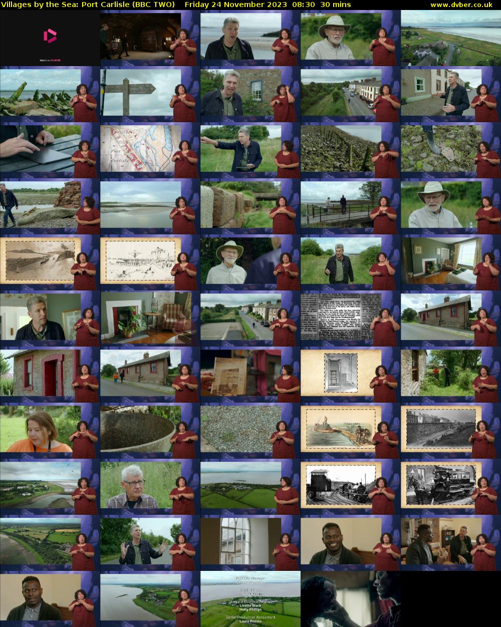 Villages by the Sea: Port Carlisle (BBC TWO) Friday 24 November 2023 08:30 - 09:00