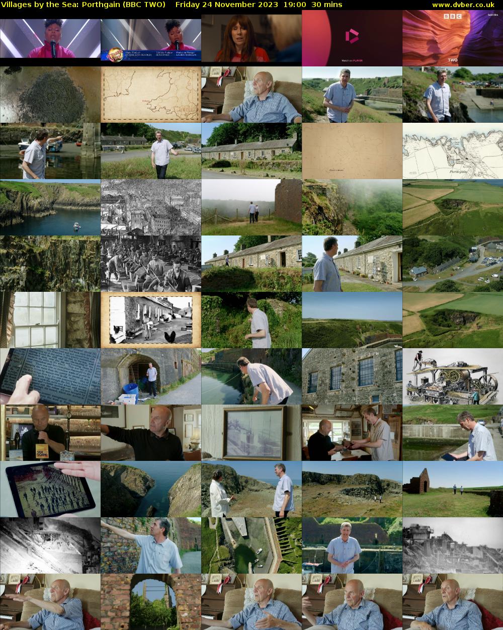 Villages by the Sea: Porthgain (BBC TWO) Friday 24 November 2023 19:00 - 19:30