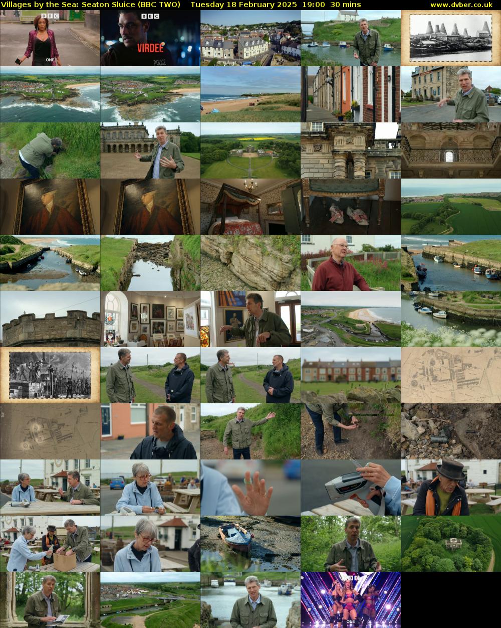 Villages by the Sea: Seaton Sluice (BBC TWO) Tuesday 18 February 2025 19:00 - 19:30