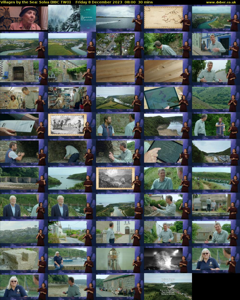 Villages by the Sea: Solva (BBC TWO) Friday 8 December 2023 08:00 - 08:30