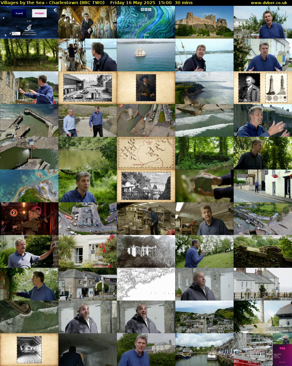 Villages by the Sea - Charlestown (BBC TWO) Friday 16 May 2025 15:00 - 15:30