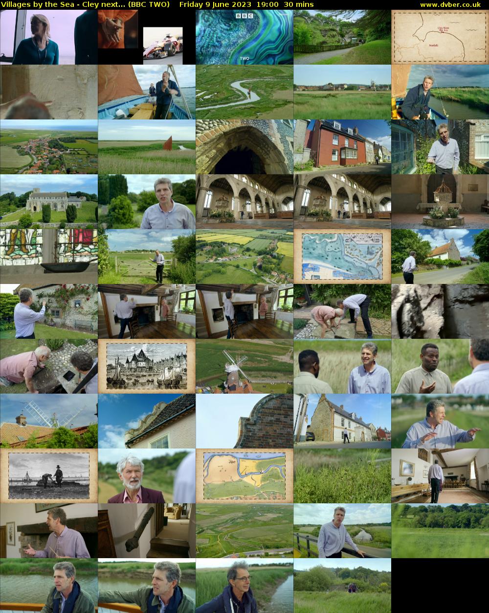 Villages by the Sea - Cley next... (BBC TWO) Friday 9 June 2023 19:00 - 19:30