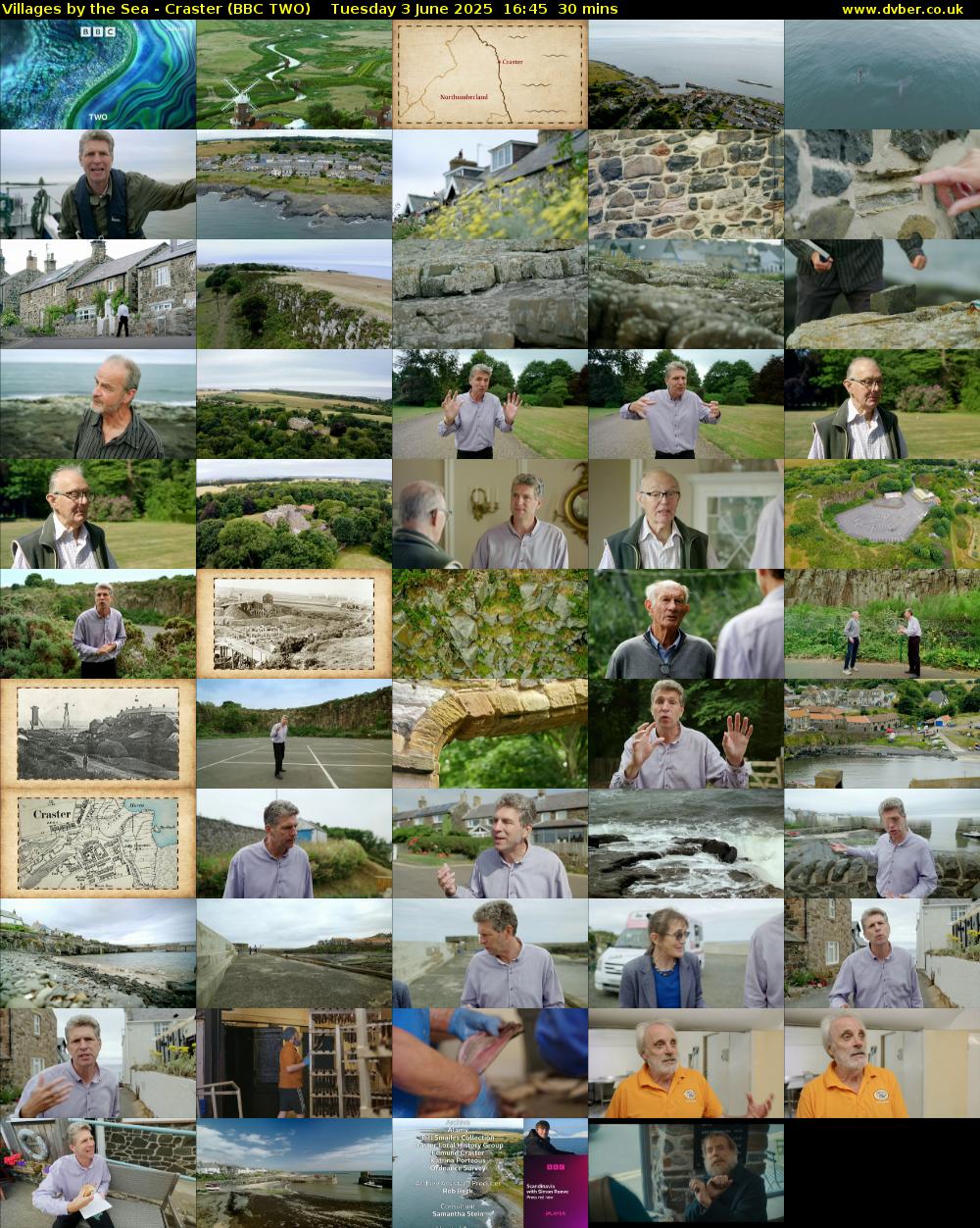 Villages by the Sea - Craster (BBC TWO) Tuesday 3 June 2025 16:45 - 17:15