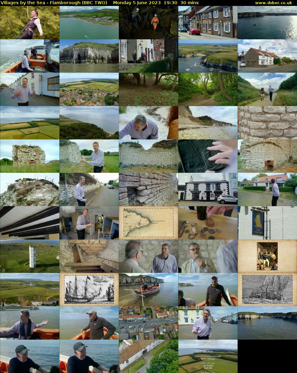 Villages by the Sea - Flamborough (BBC TWO) Monday 5 June 2023 19:30 - 20:00