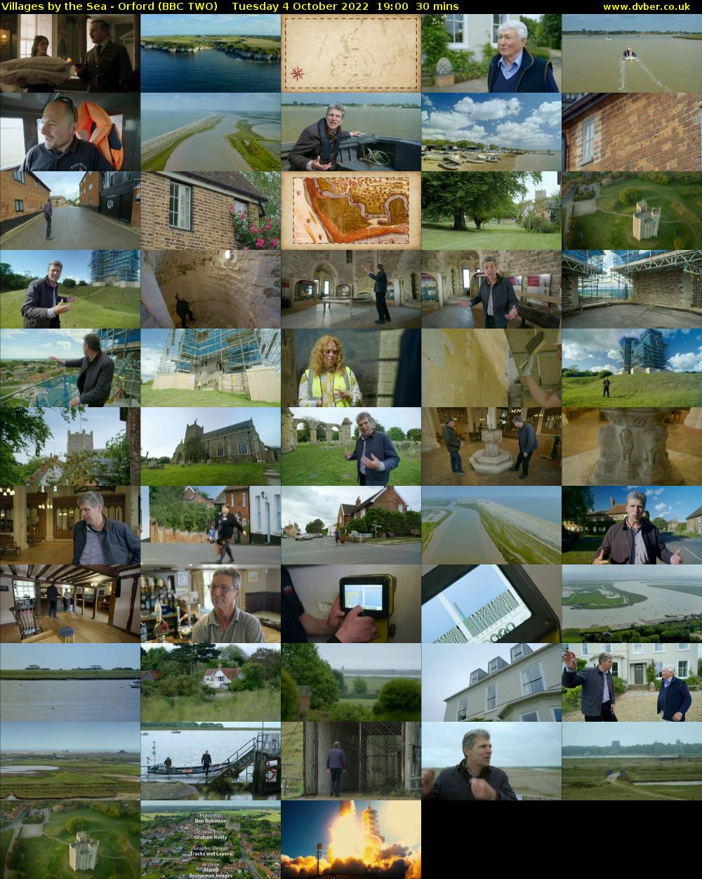 Villages by the Sea - Orford (BBC TWO) Tuesday 4 October 2022 19:00 - 19:30