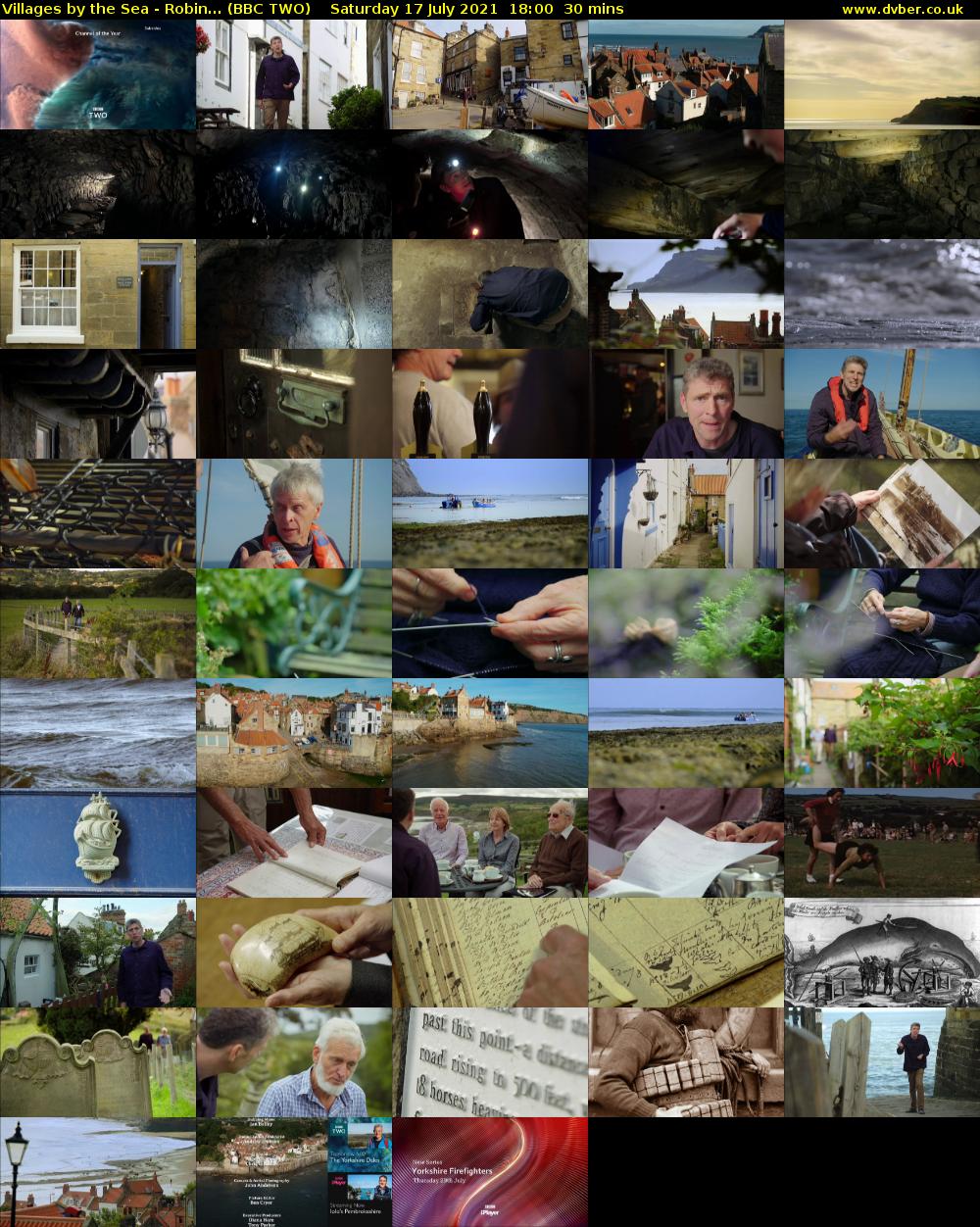 Villages by the Sea - Robin... (BBC TWO) Saturday 17 July 2021 18:00 - 18:30