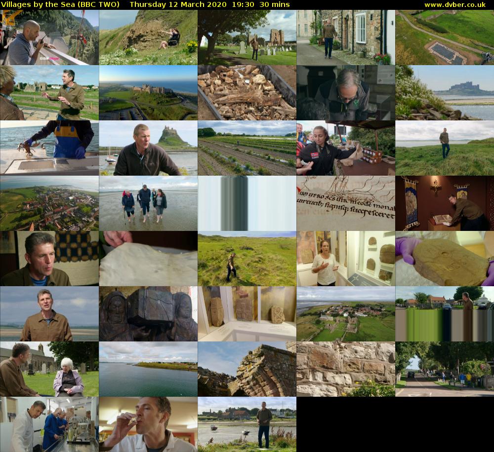 Villages by the Sea (BBC TWO) Thursday 12 March 2020 19:30 - 20:00