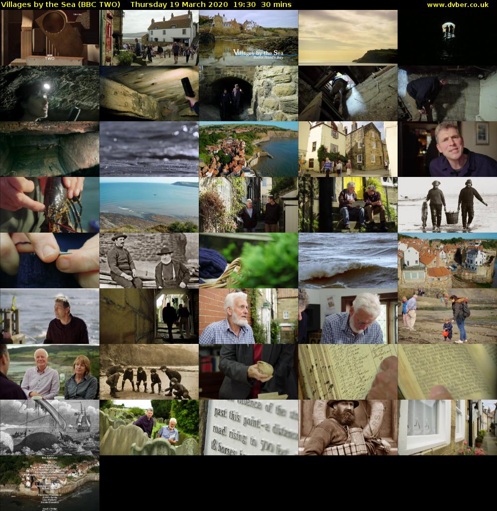 Villages by the Sea (BBC TWO) Thursday 19 March 2020 19:30 - 20:00