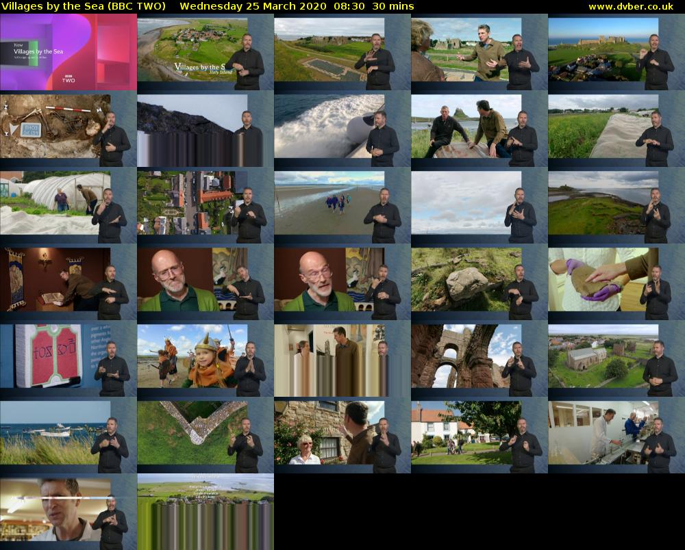 Villages by the Sea (BBC TWO) Wednesday 25 March 2020 08:30 - 09:00