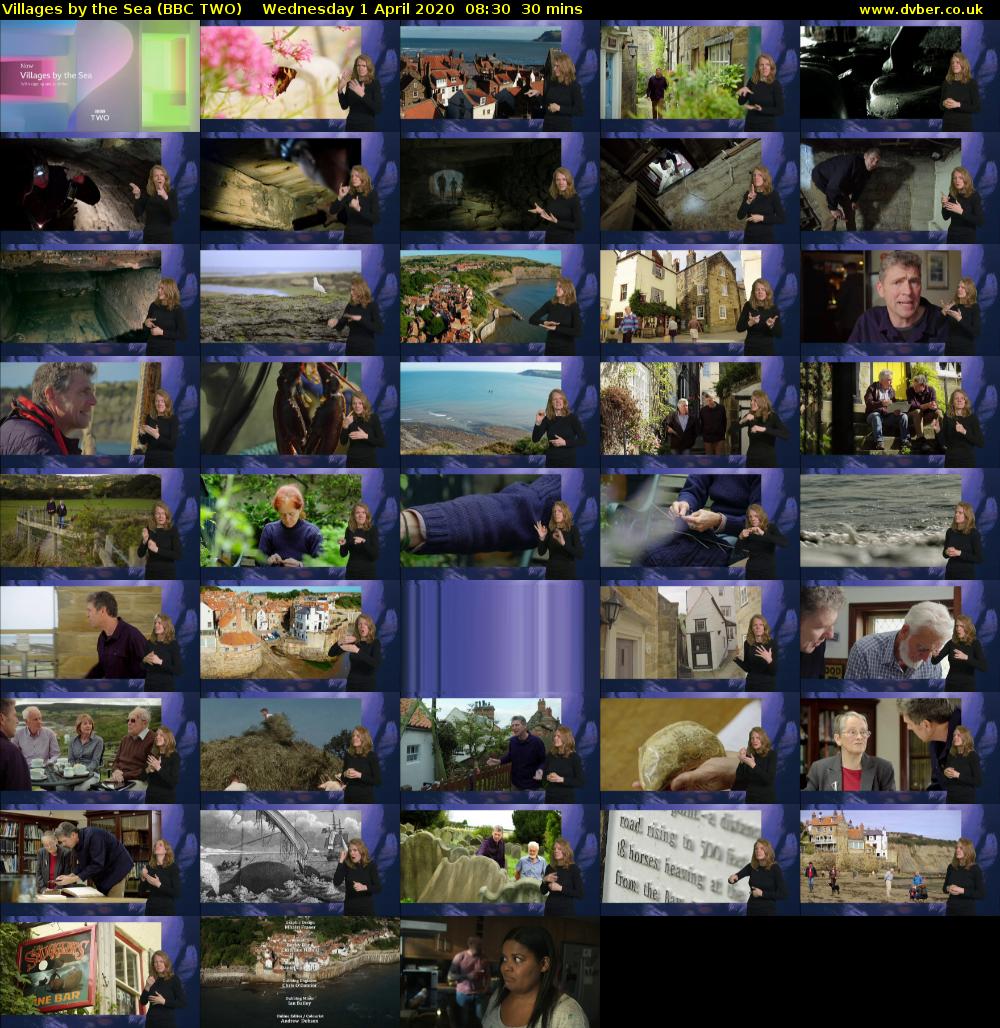 Villages by the Sea (BBC TWO) Wednesday 1 April 2020 08:30 - 09:00