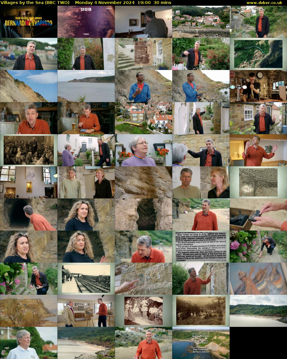 Villages by the Sea (BBC TWO) Monday 4 November 2024 19:00 - 19:30