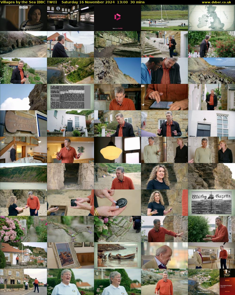 Villages by the Sea (BBC TWO) Saturday 16 November 2024 13:00 - 13:30