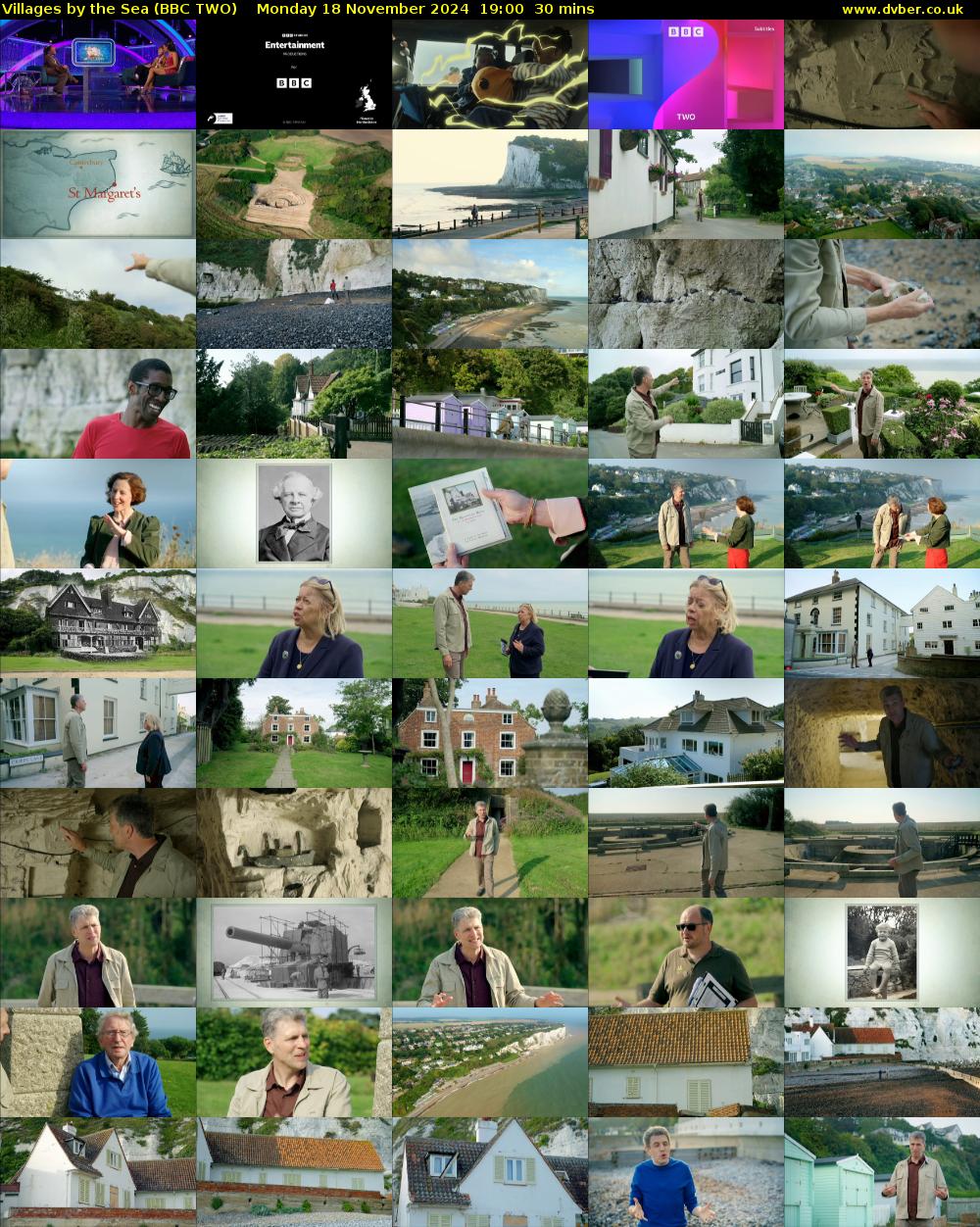 Villages by the Sea (BBC TWO) Monday 18 November 2024 19:00 - 19:30