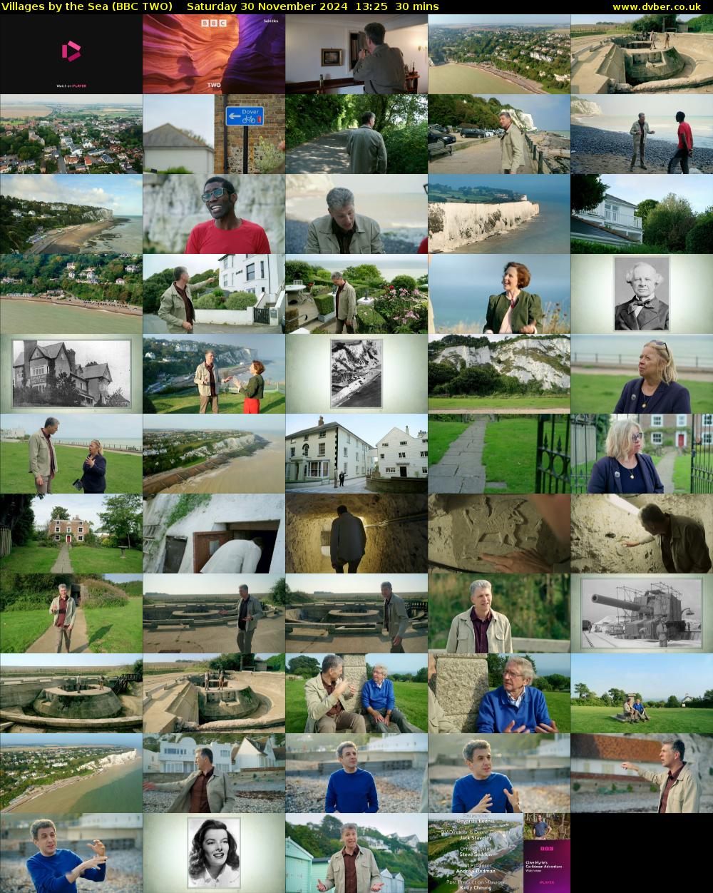 Villages by the Sea (BBC TWO) Saturday 30 November 2024 13:25 - 13:55