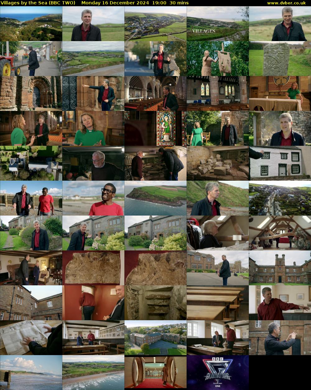 Villages by the Sea (BBC TWO) Monday 16 December 2024 19:00 - 19:30