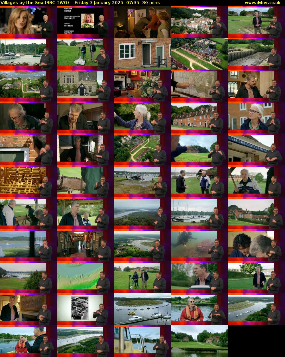 Villages by the Sea (BBC TWO) Friday 3 January 2025 07:35 - 08:05