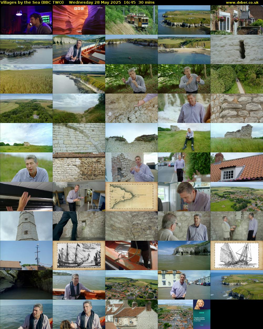Villages by the Sea (BBC TWO) Wednesday 28 May 2025 16:45 - 17:15