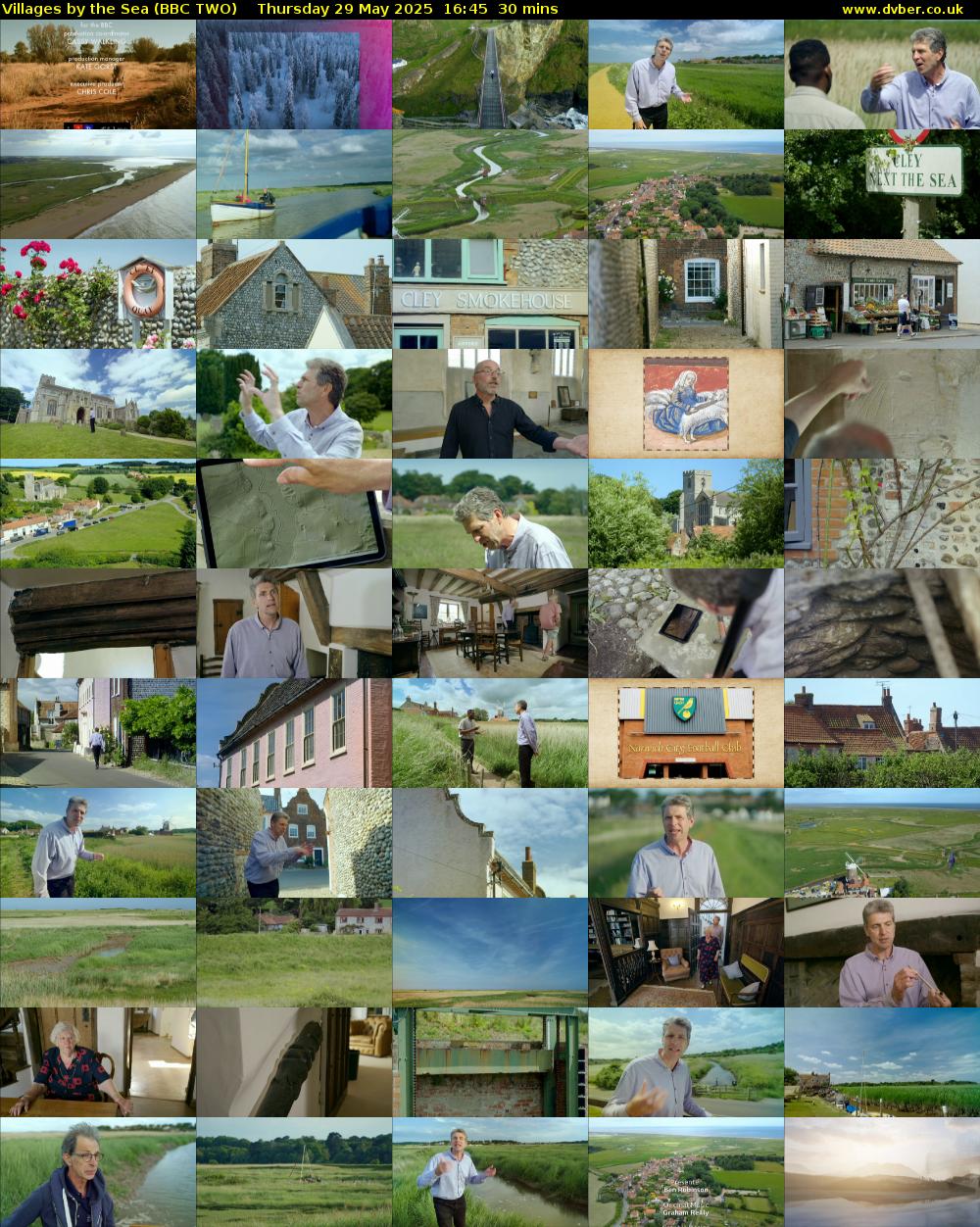 Villages by the Sea (BBC TWO) Thursday 29 May 2025 16:45 - 17:15