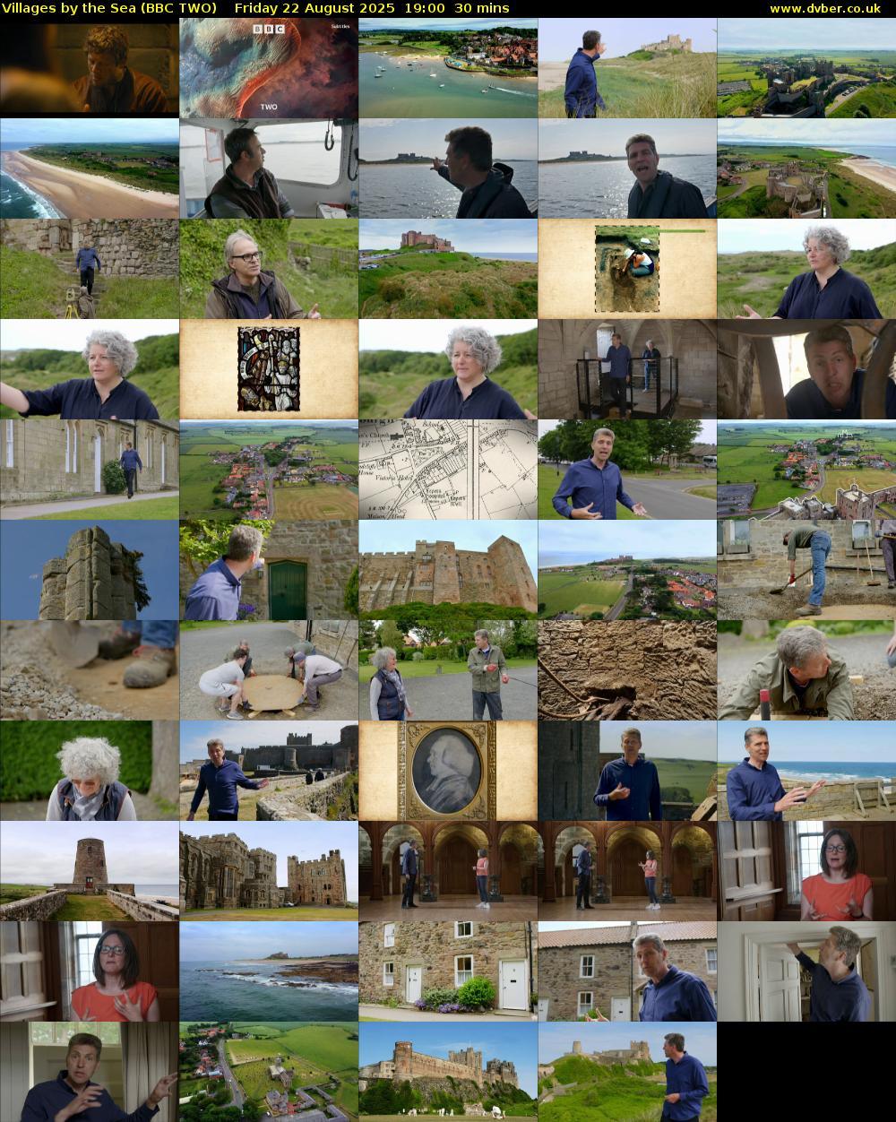 Villages by the Sea (BBC TWO) Friday 22 August 2025 19:00 - 19:30
