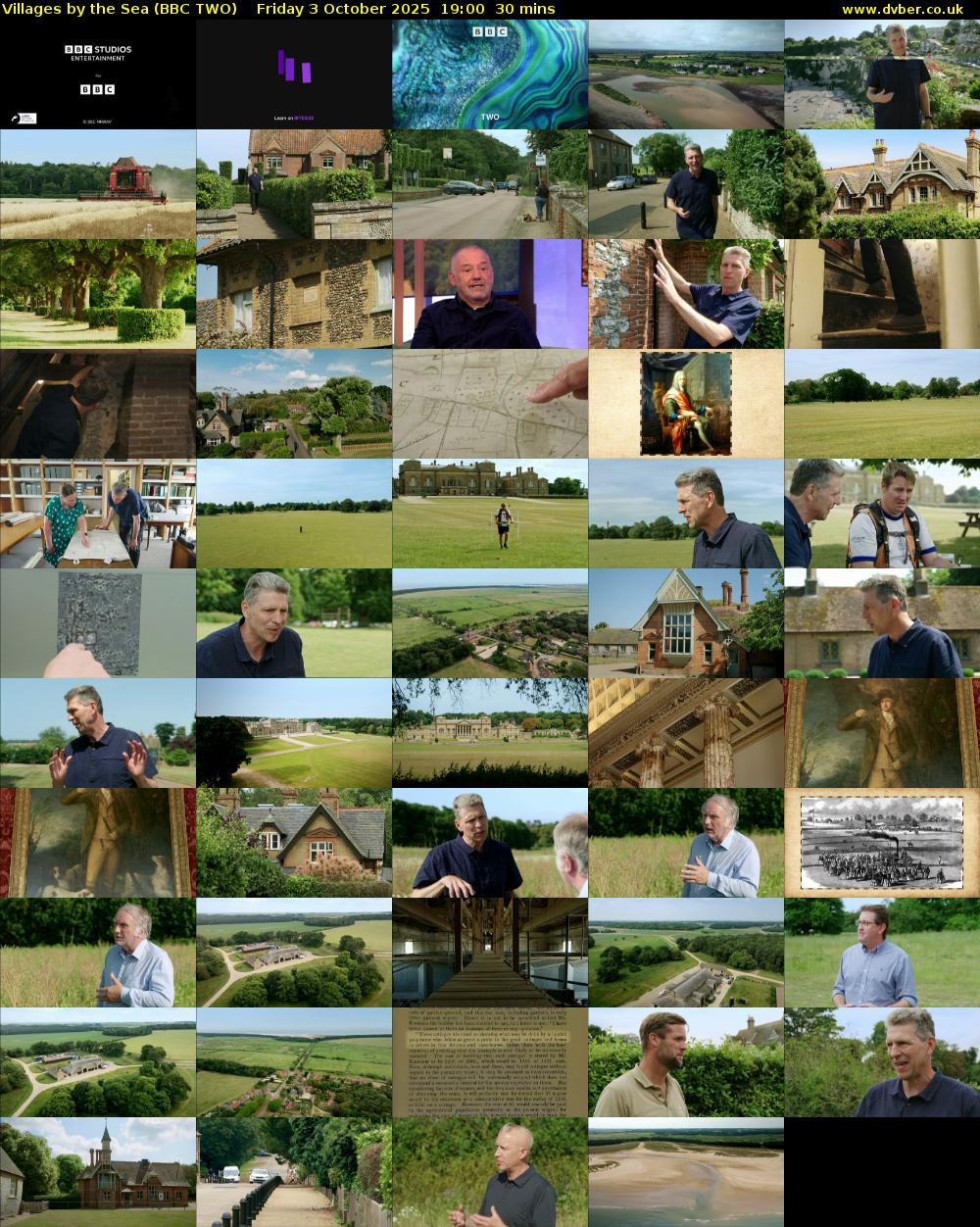 Villages by the Sea (BBC TWO) Friday 3 October 2025 19:00 - 19:30