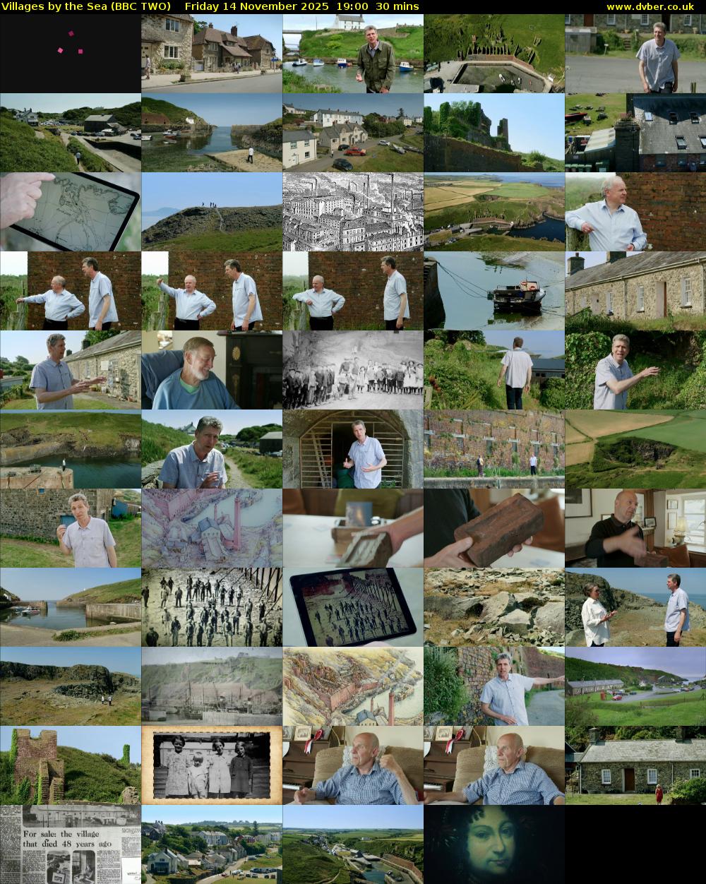 Villages by the Sea (BBC TWO) Friday 14 November 2025 19:00 - 19:30