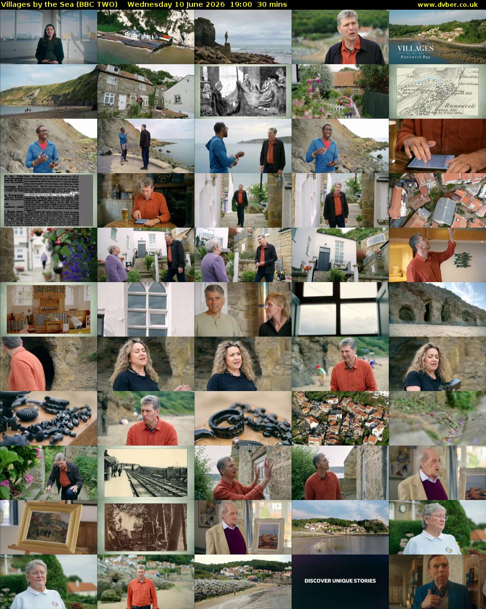 Villages by the Sea (BBC TWO) Wednesday 10 June 2026 19:00 - 19:30