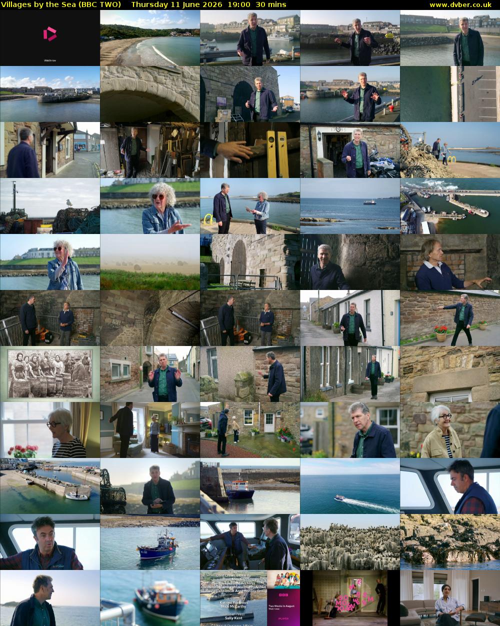 Villages by the Sea (BBC TWO) Thursday 11 June 2026 19:00 - 19:30