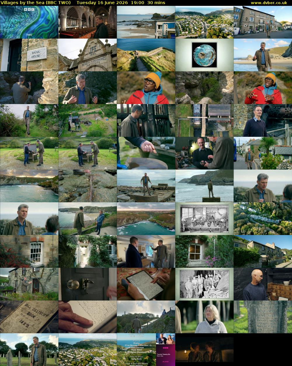 Villages by the Sea (BBC TWO) Tuesday 16 June 2026 19:00 - 19:30
