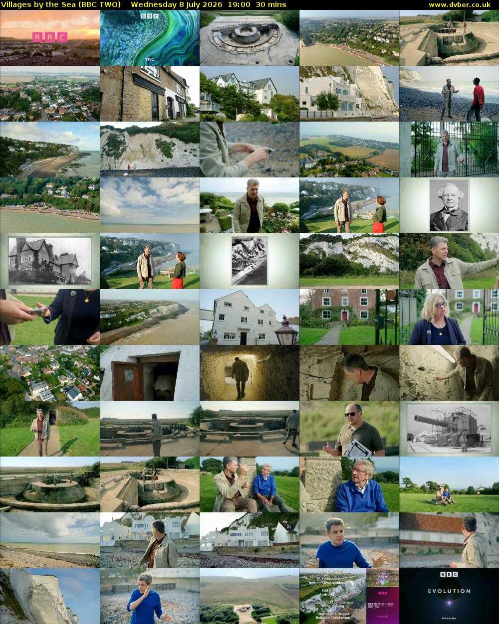 Villages by the Sea (BBC TWO) Wednesday 8 July 2026 19:00 - 19:30