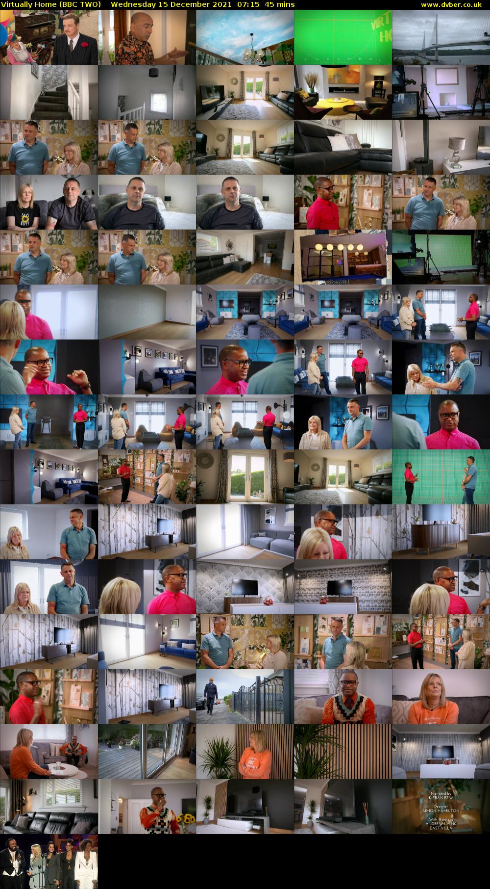Virtually Home (BBC TWO) Wednesday 15 December 2021 07:15 - 08:00