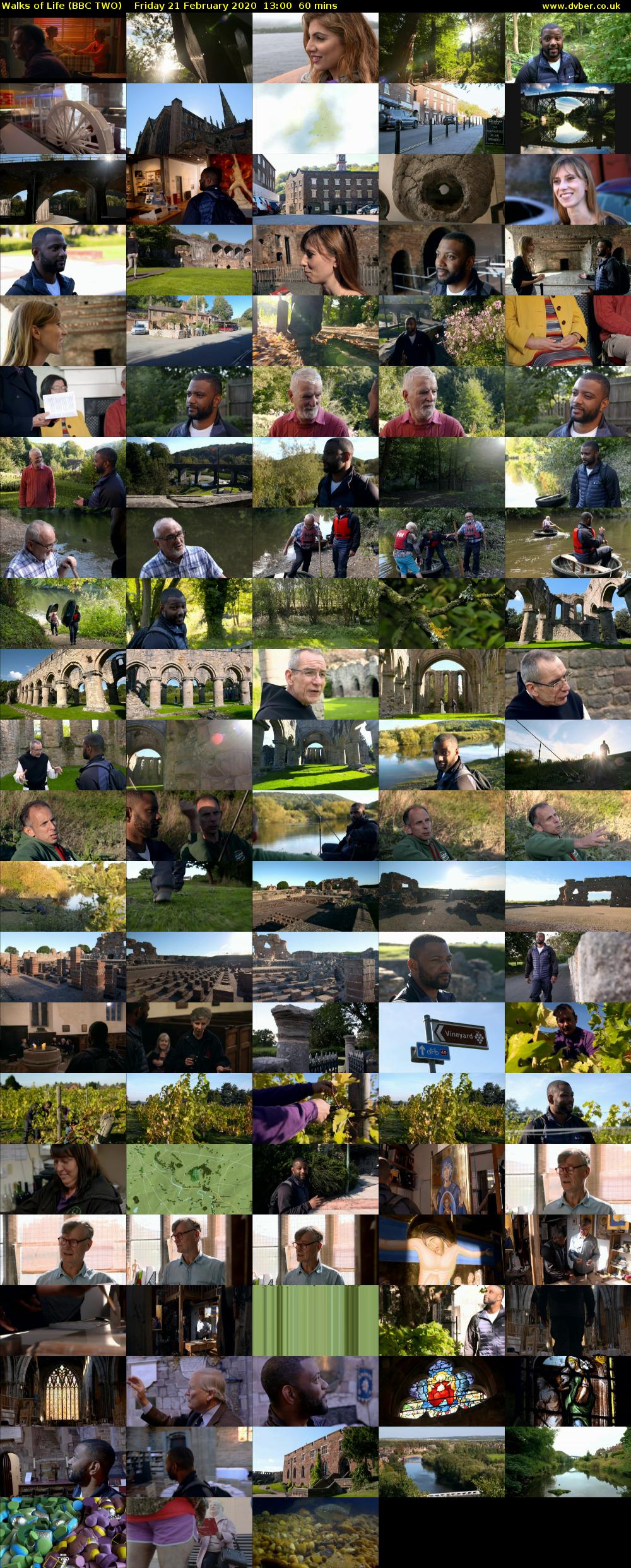 Walks of Life (BBC TWO) Friday 21 February 2020 13:00 - 14:00