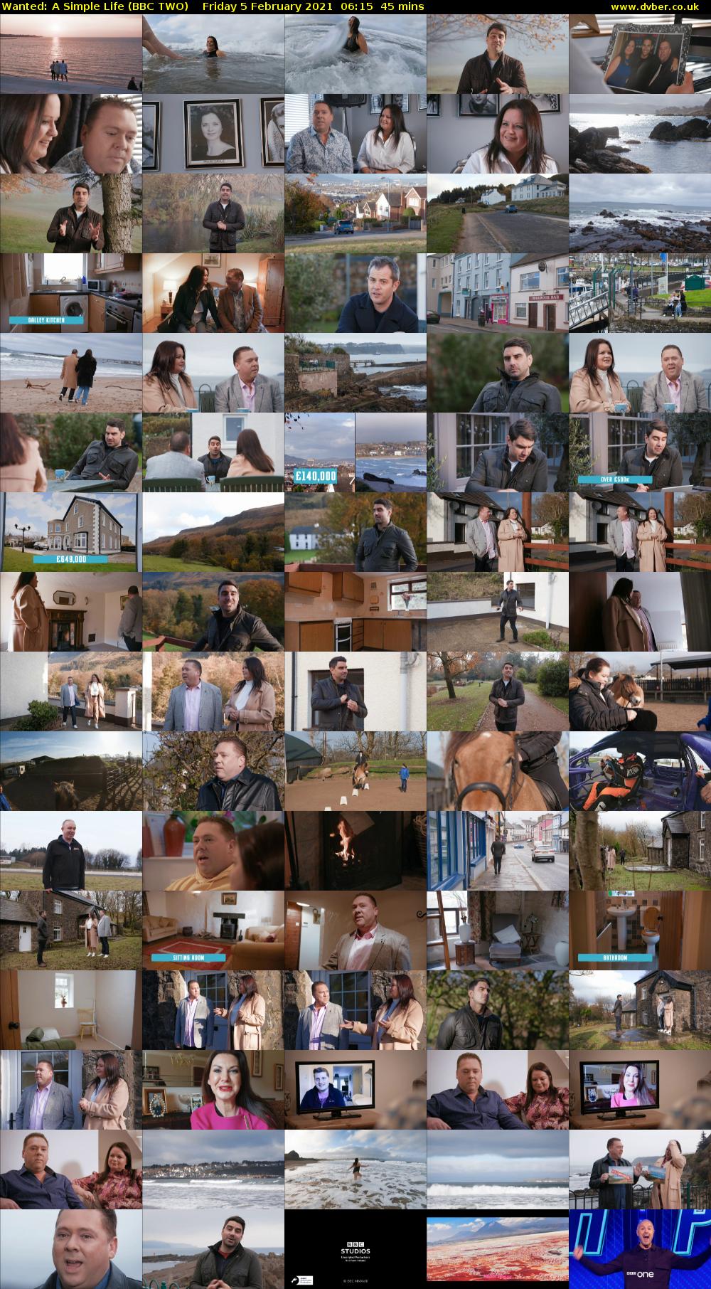 Wanted: A Simple Life (BBC TWO) Friday 5 February 2021 06:15 - 07:00