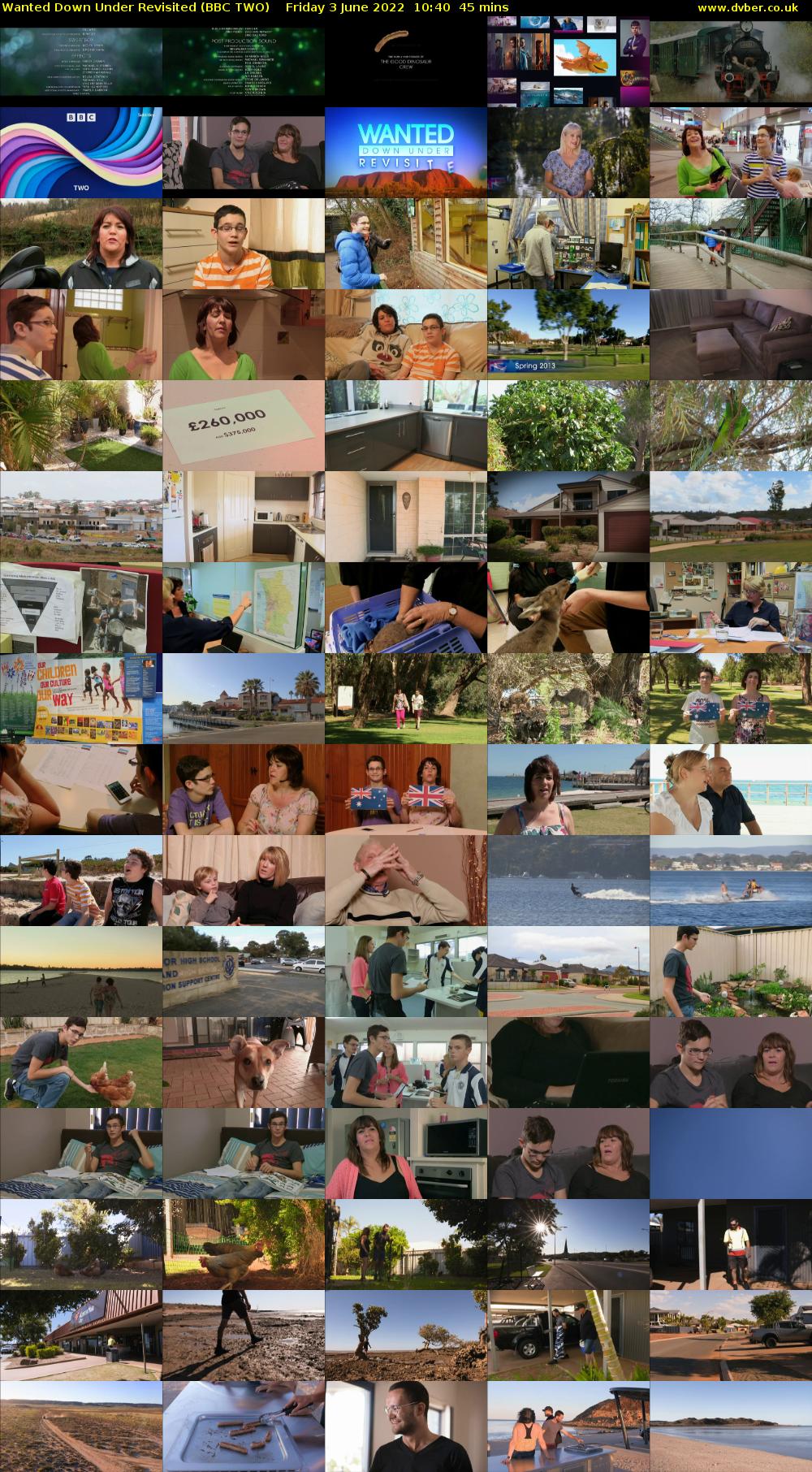 Wanted Down Under Revisited (BBC TWO) Friday 3 June 2022 10:40 - 11:25