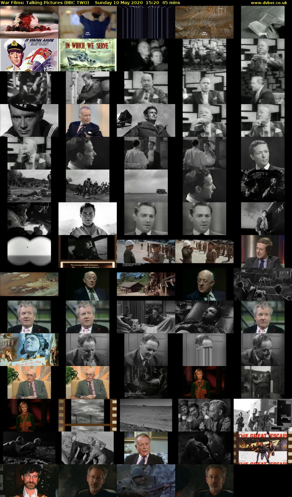 War Films: Talking Pictures (BBC TWO) Sunday 10 May 2020 15:20 - 16:05