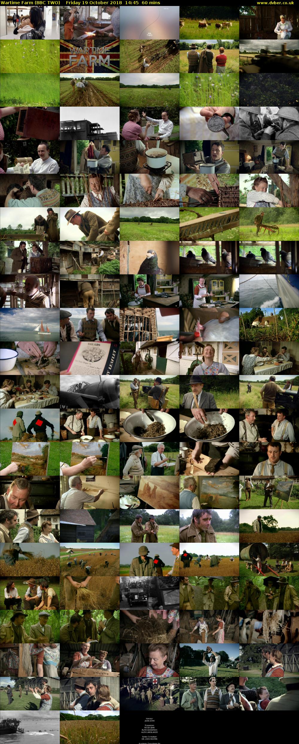 Wartime Farm (BBC TWO) Friday 19 October 2018 14:45 - 15:45