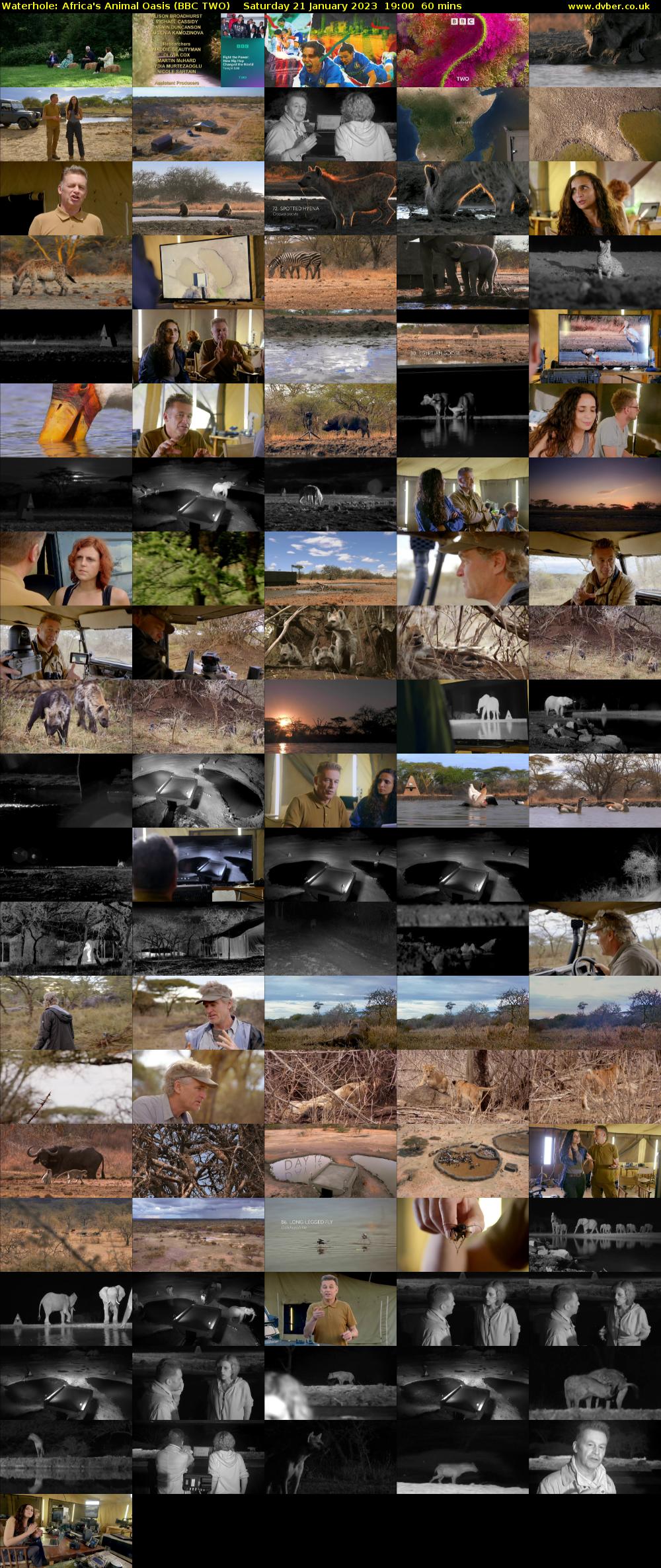 Waterhole: Africa's Animal Oasis (BBC TWO) Saturday 21 January 2023 19:00 - 20:00