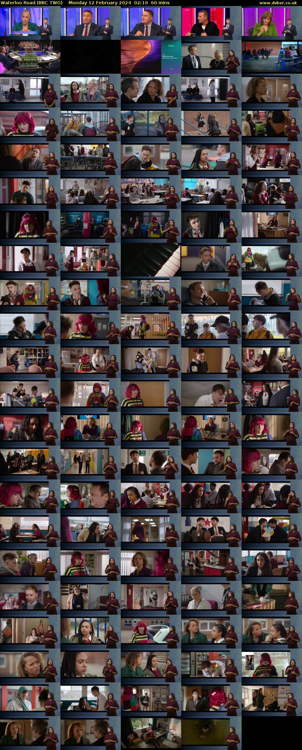Waterloo Road (BBC TWO) Monday 12 February 2024 02:10 - 03:10