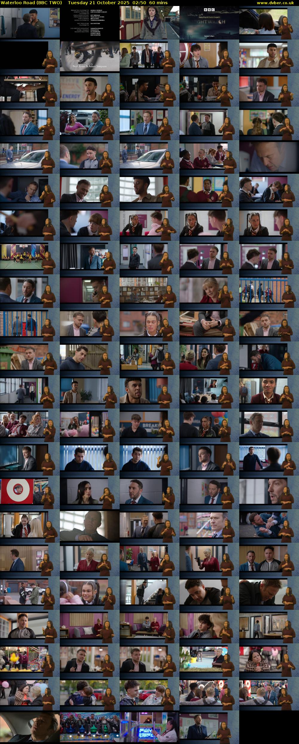 Waterloo Road (BBC TWO) Tuesday 21 October 2025 02:50 - 03:50