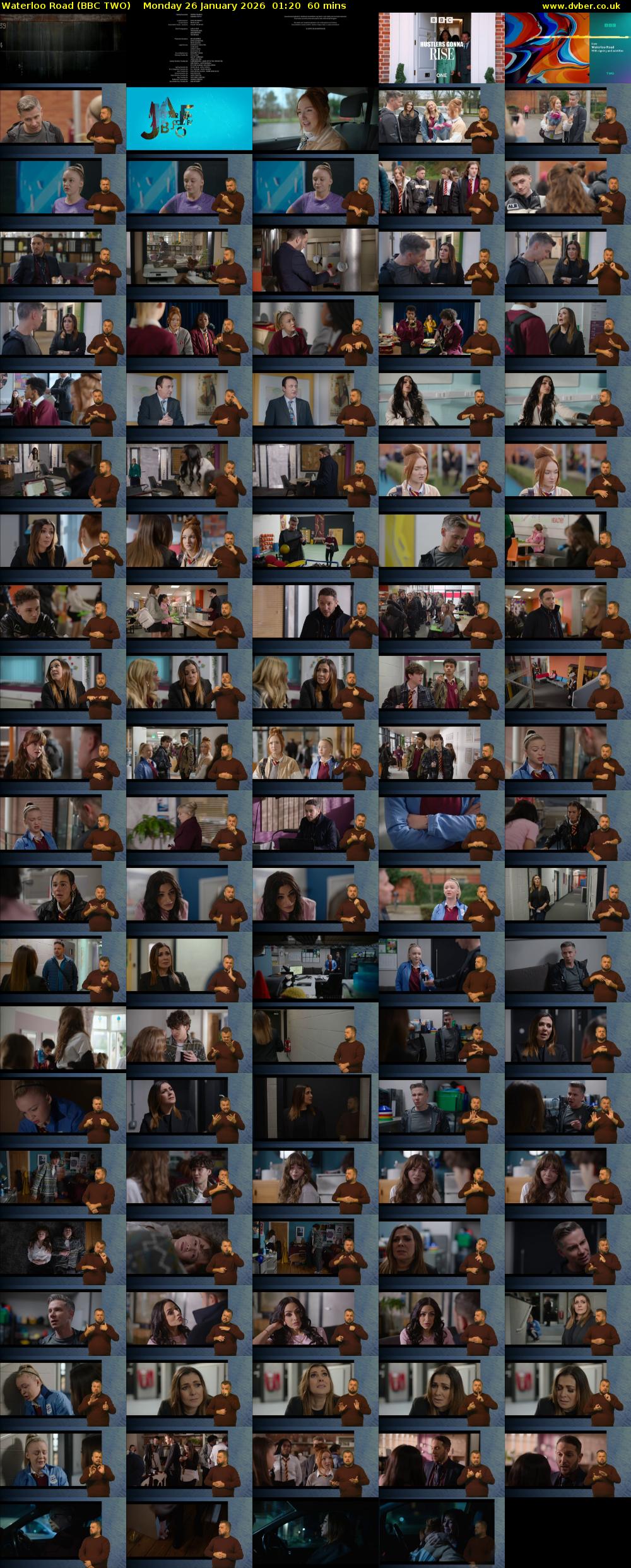 Waterloo Road (BBC TWO) Monday 26 January 2026 01:20 - 02:20