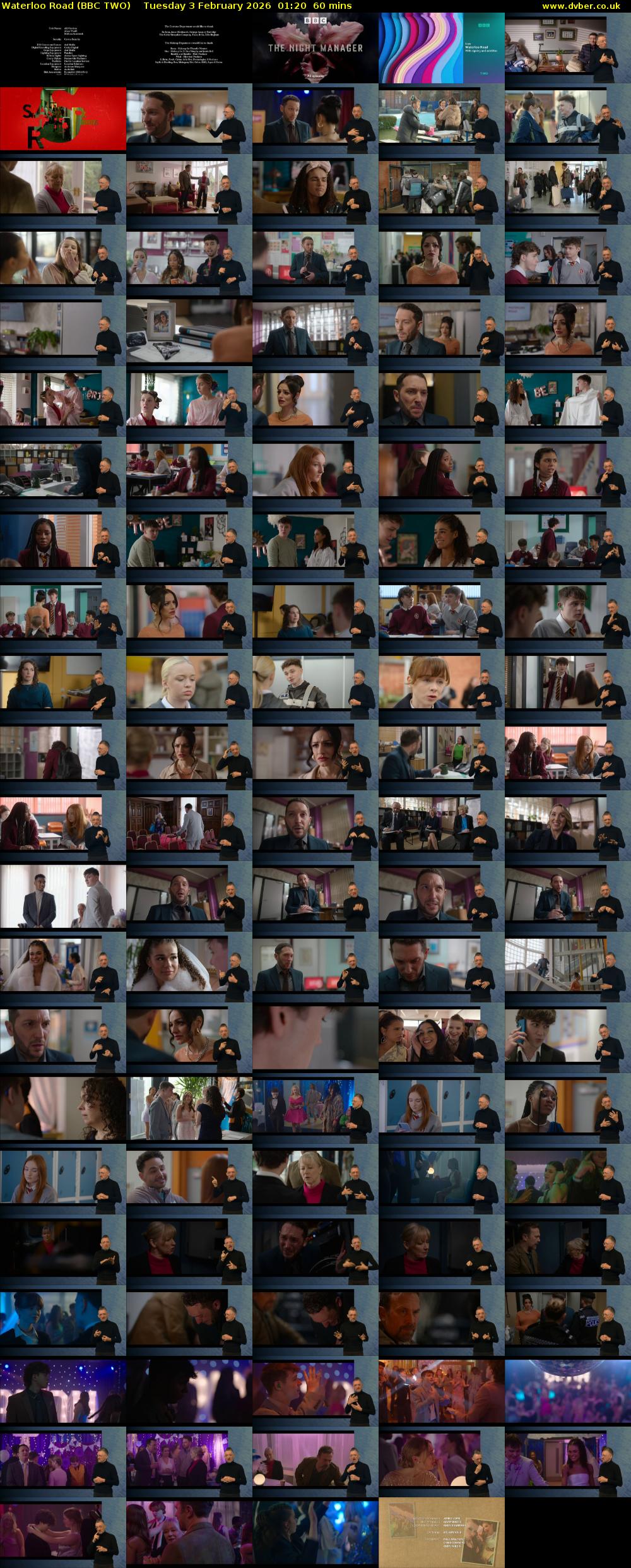 Waterloo Road (BBC TWO) Tuesday 3 February 2026 01:20 - 02:20