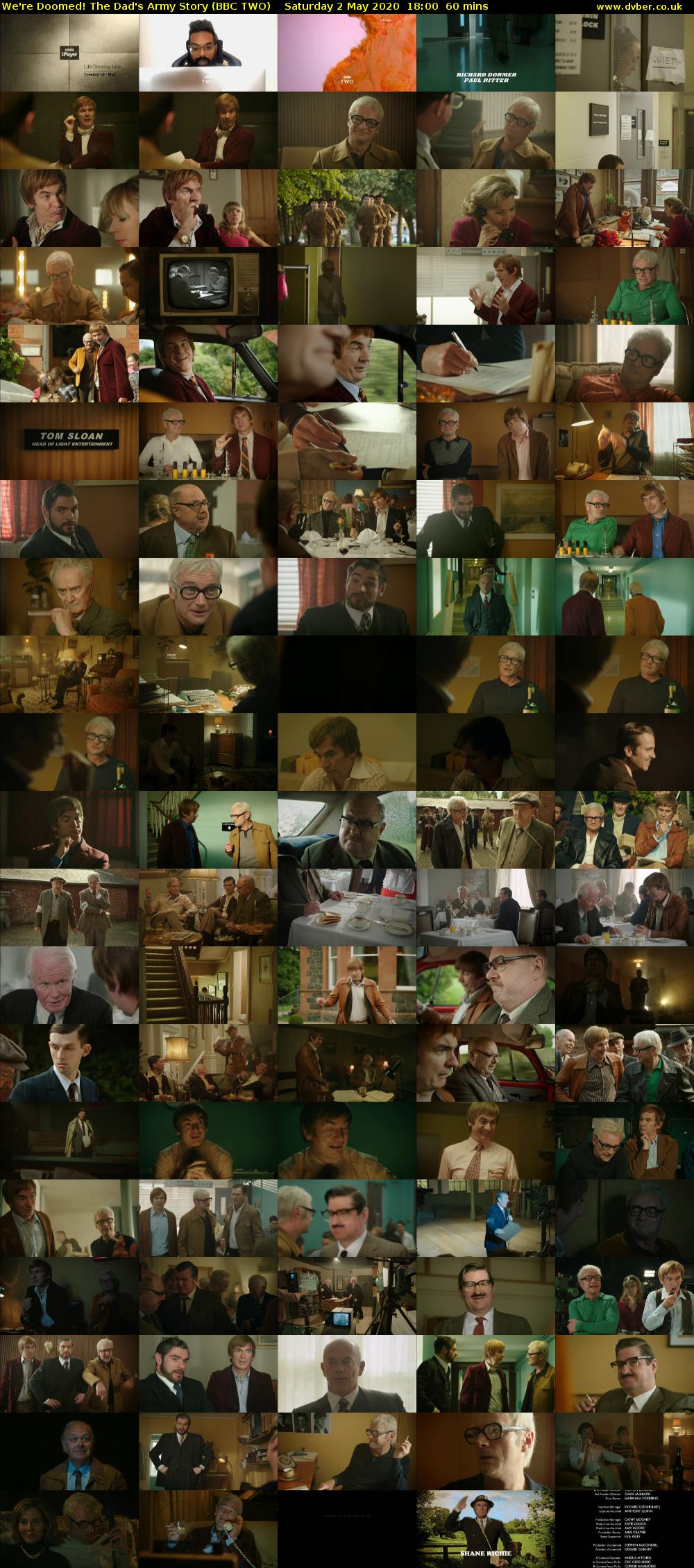 We're Doomed! The Dad's Army Story (BBC TWO) Saturday 2 May 2020 18:00 - 19:00