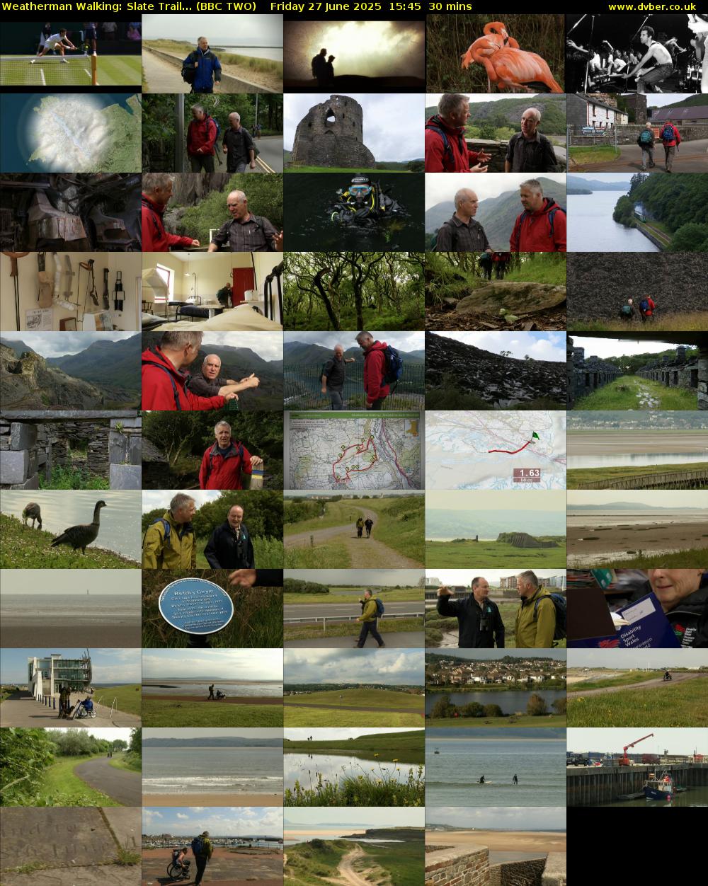 Weatherman Walking: Slate Trail... (BBC TWO) Friday 27 June 2025 15:45 - 16:15