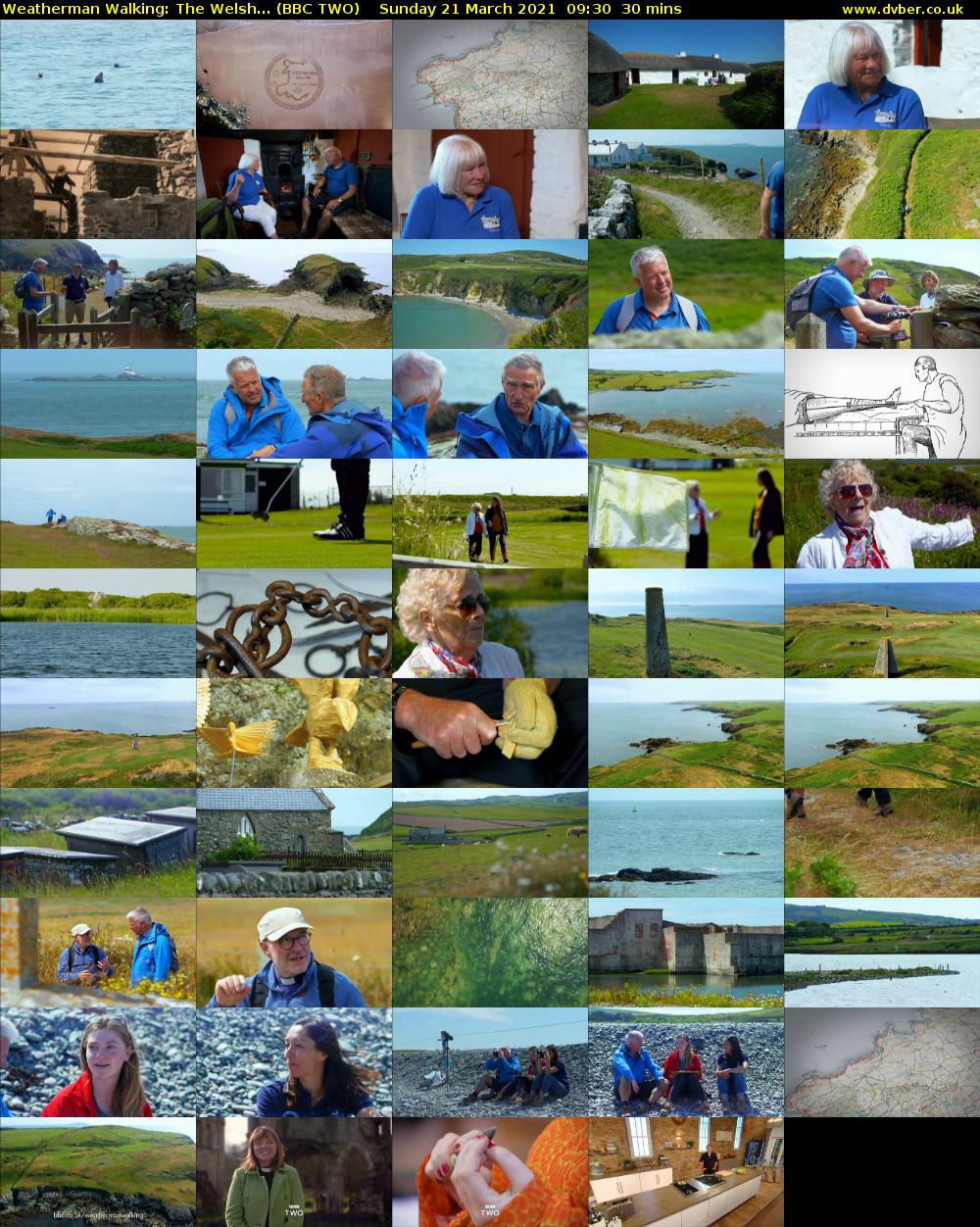 Weatherman Walking: The Welsh... (BBC TWO) Sunday 21 March 2021 09:30 - 10:00